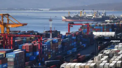 Rail-road intermodal transport exiting China's Xizang into South Asia sees surging cargo value